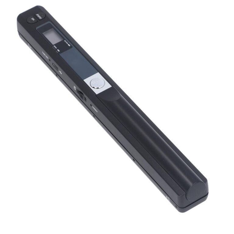 How To Scan Documents With A Portable Scanner