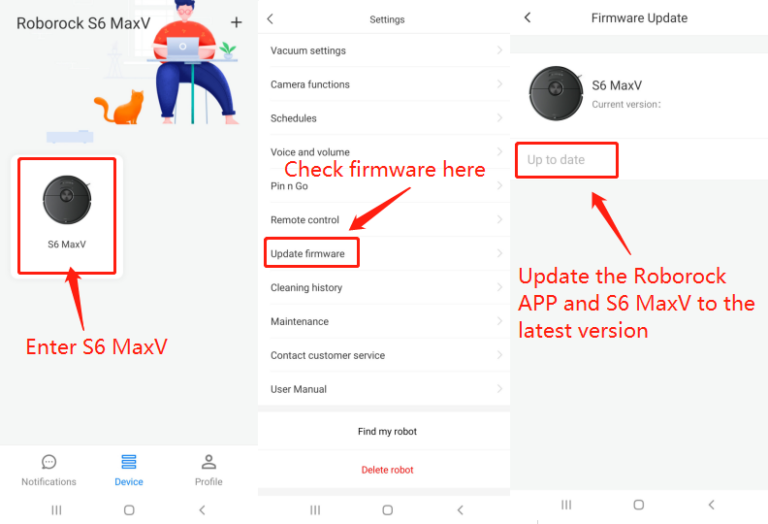How To Update Robot Vacuum Firmware
