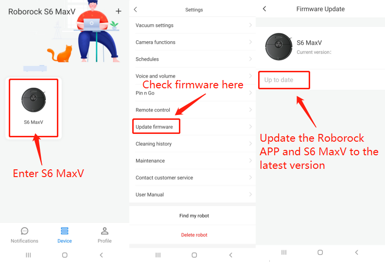 How To Update Robot Vacuum Firmware