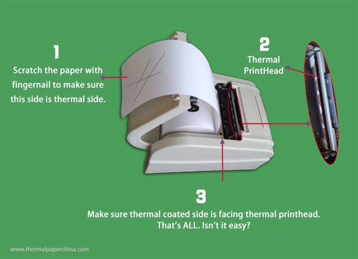 How To Replace Thermal Printer Paper
