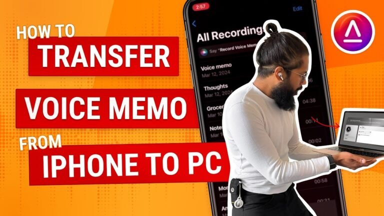 How To Transfer Voice Recordings To A Computer