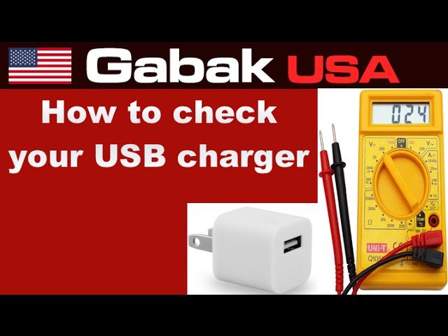 How To Test A USB Charger