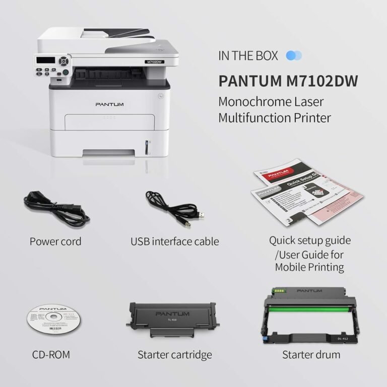 Pantum M7102DW Troubleshooting
