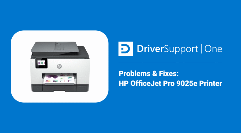 Hp Officejet Pro 9025E Troubleshooting