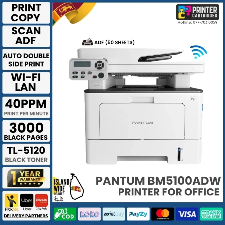 Pantum BM5100ADW Troubleshooting