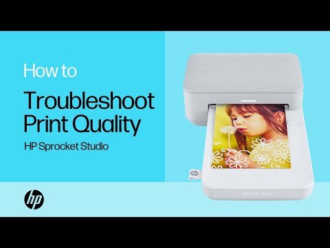 HP Sprocket Studio Troubleshooting