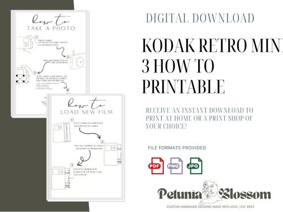 Kodak Mini 3 Retro Troubleshooting