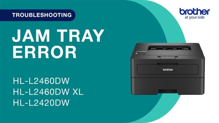 Brother HL-L2460DW Troubleshooting