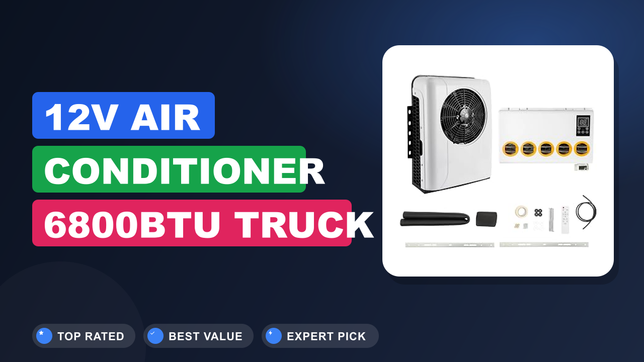 12V Air Conditioner 6800BTU Truck Cab Review