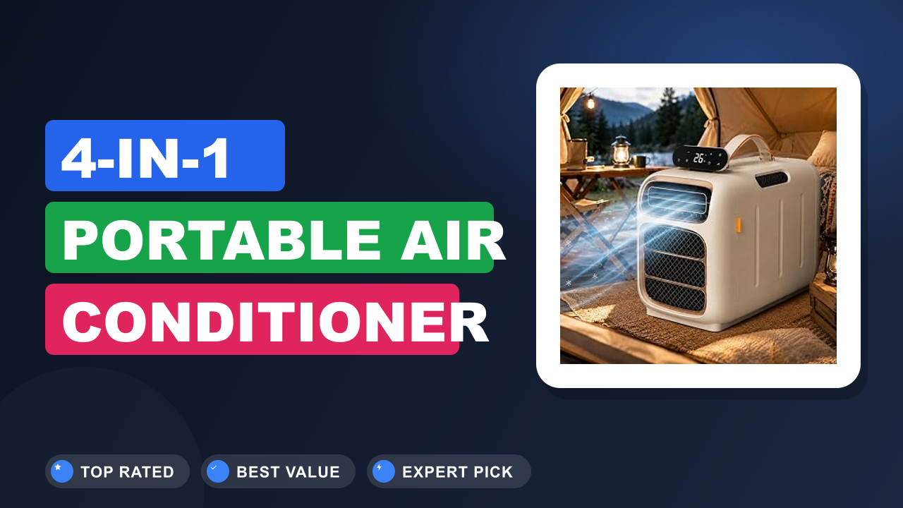 4-in-1 Portable Air Conditioner Review