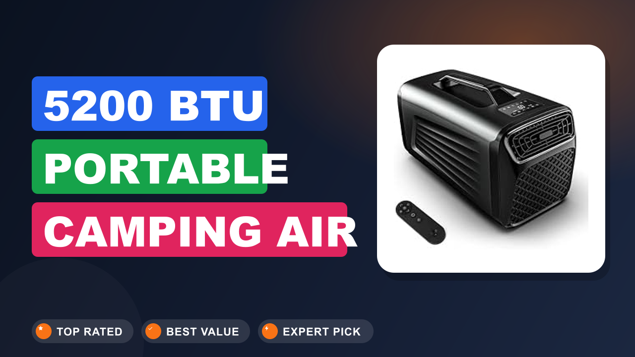 5200 BTU Portable Camping Air Conditioner Review