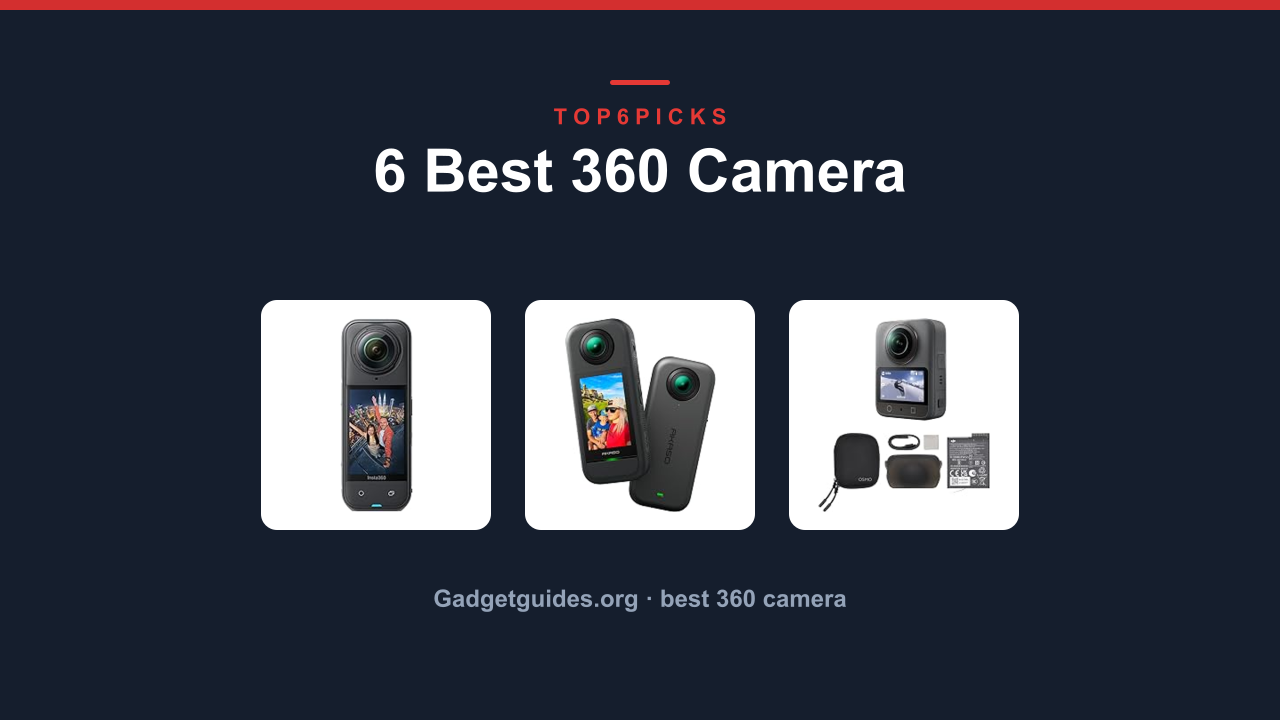 6 Best 360 Camera