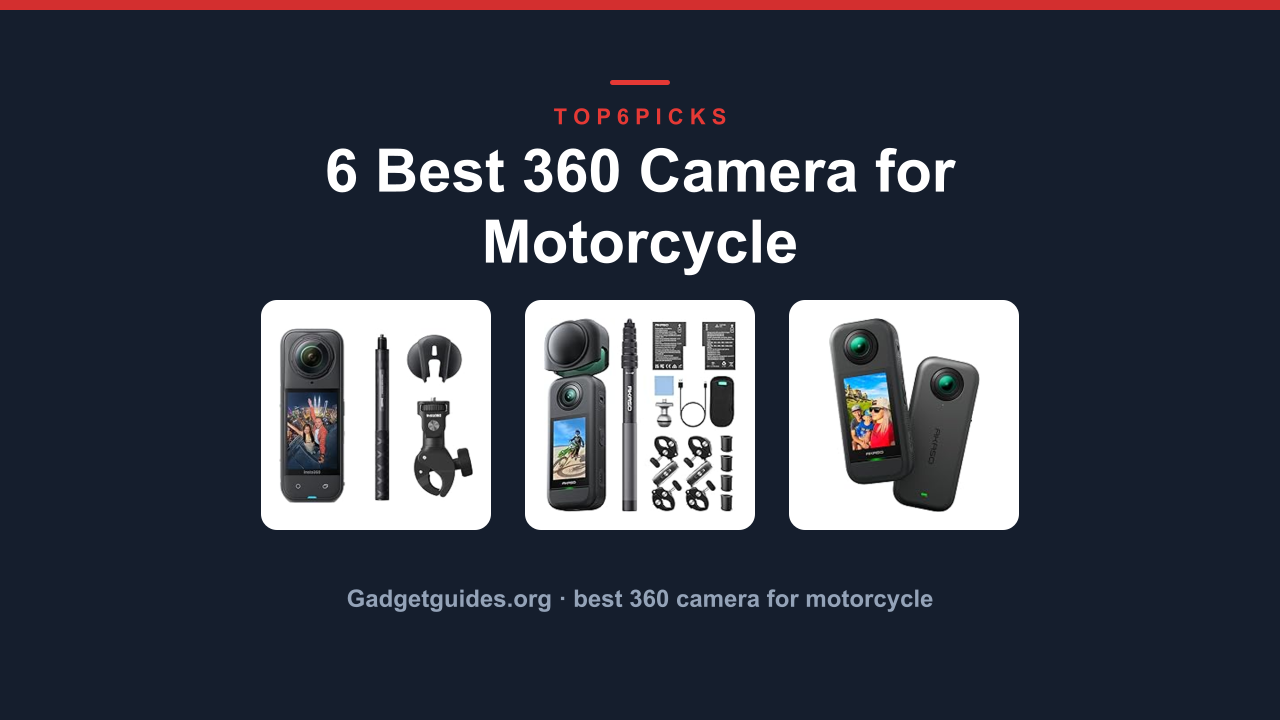 6 Best 360 Camera for Motorcycle