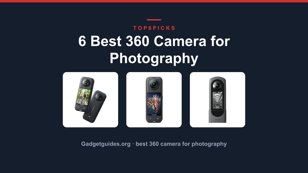 6 Best 360 Camera for Photography