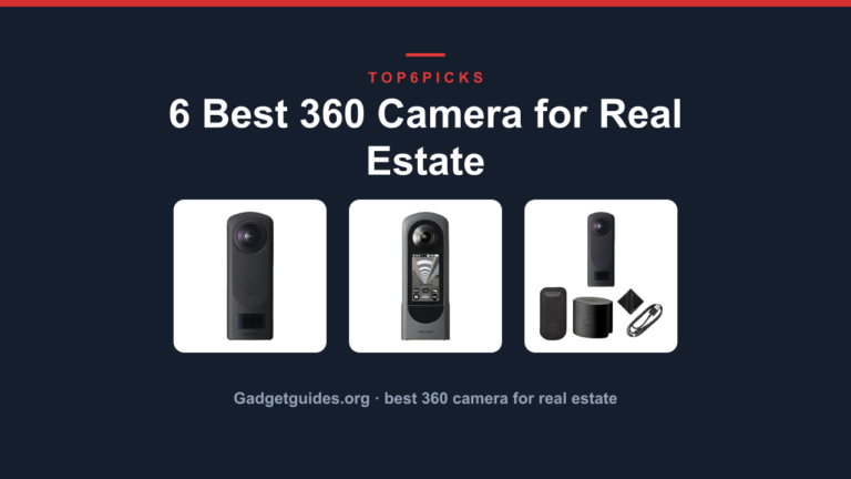 6 Best 360 Camera for Real Estate