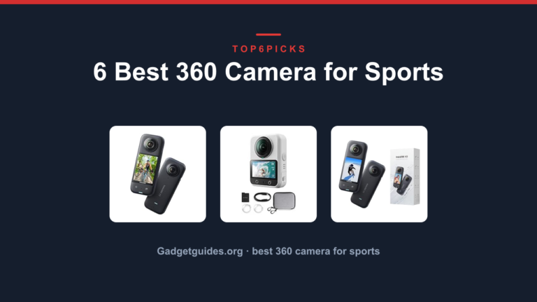 6 Best 360 Camera for Sports