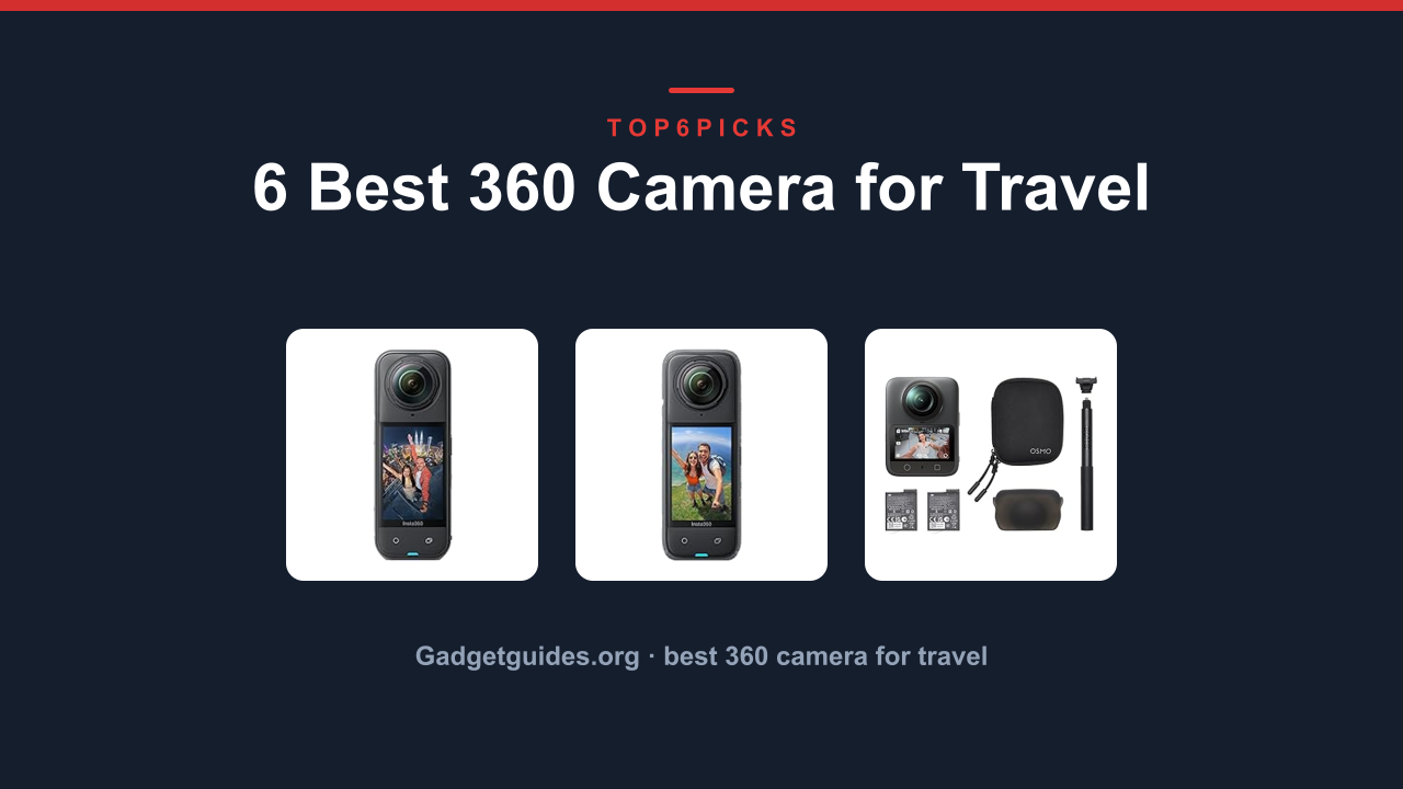 6 Best 360 Camera for Travel
