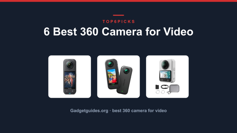 6 Best 360 Camera for Video