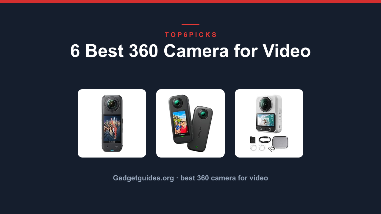 6 Best 360 Camera for Video