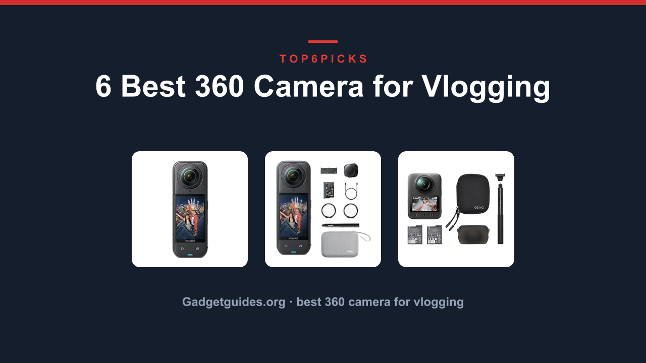 6 Best 360 Camera for Vlogging