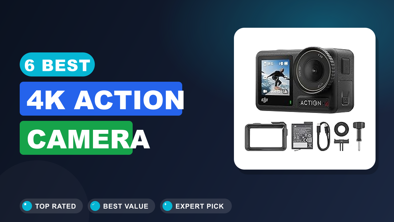 6 Best 4K Action Camera