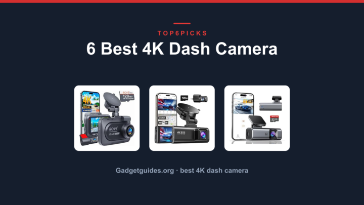 6 Best 4K Dash Camera