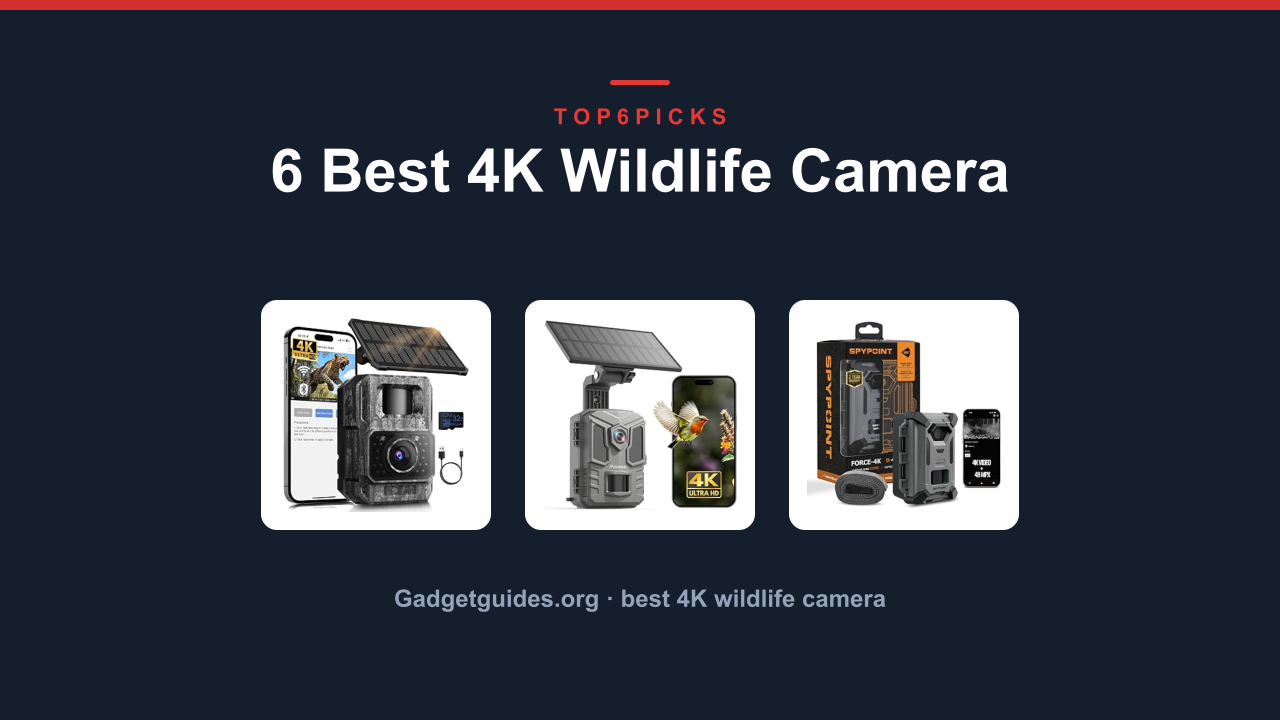6 Best 4K Wildlife Camera