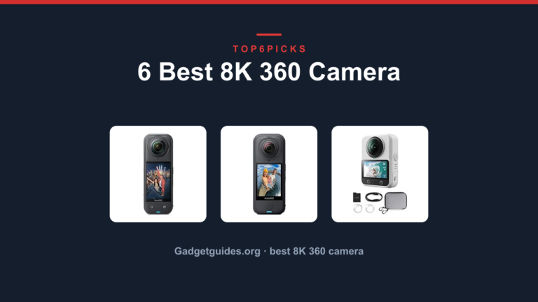 6 Best 8K 360 Camera