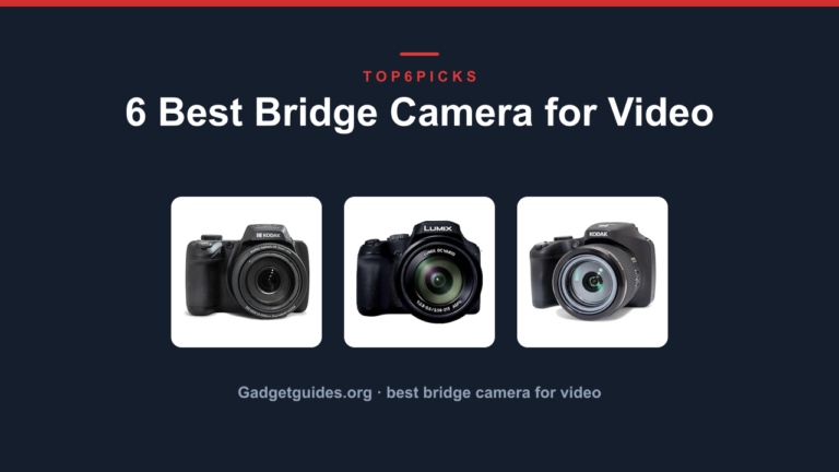 6 Best Bridge Camera for Video