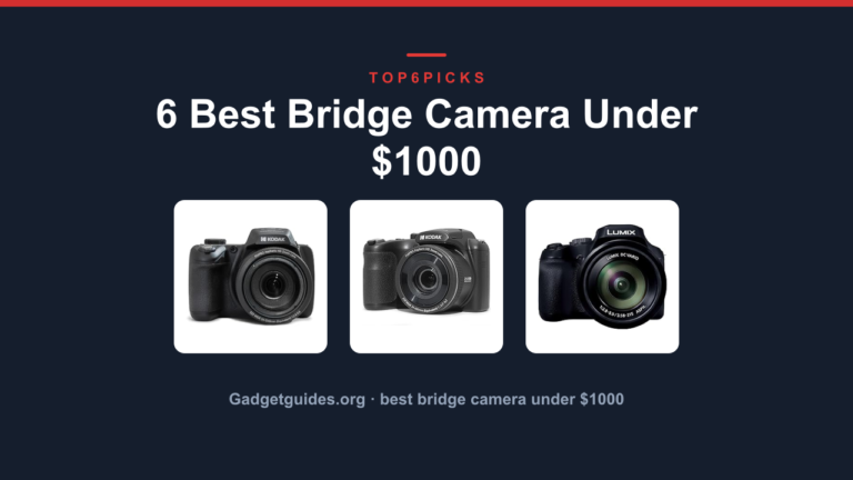 6 Best Bridge Camera Under $1000