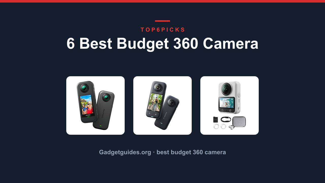 6 Best Budget 360 Camera