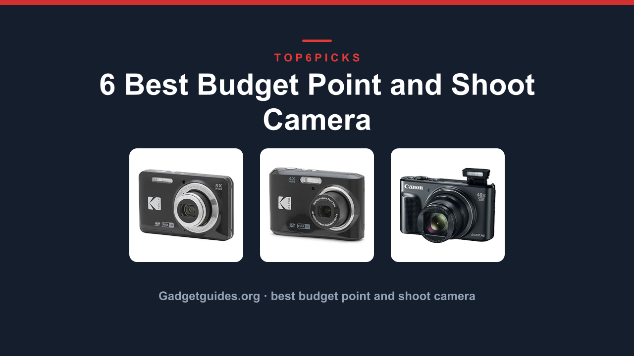 6 Best Budget Point and Shoot Camera