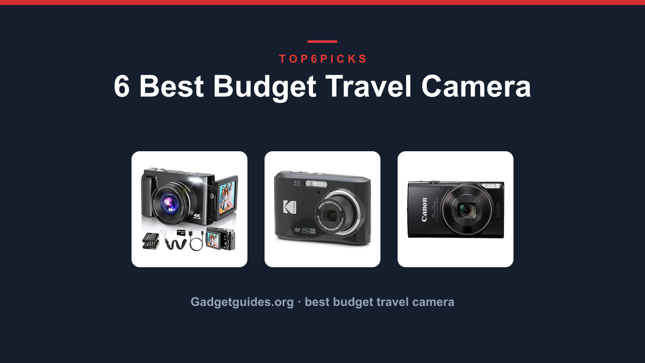 6 Best Budget Travel Camera