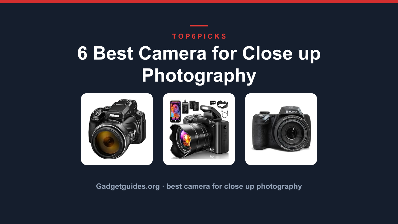 6 Best Camera for Close up Photography