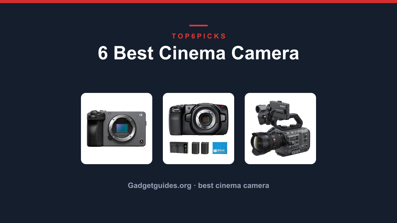 6 Best Cinema Camera