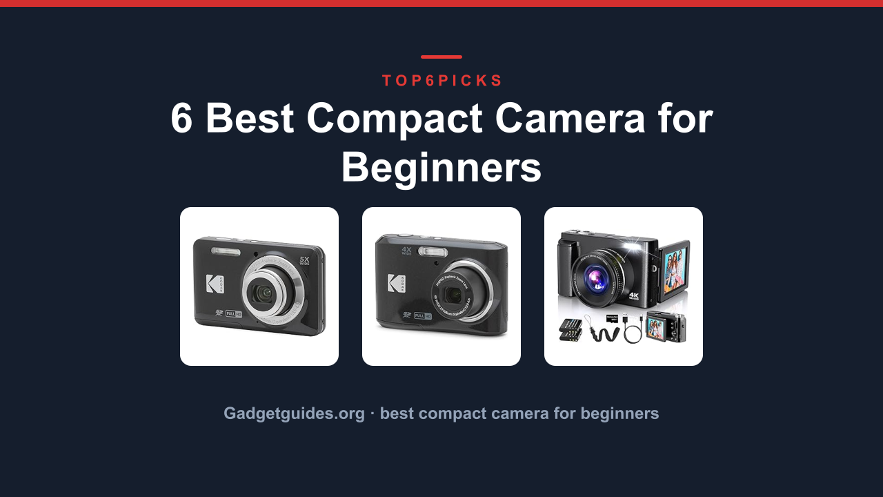6 Best Compact Camera for Beginners