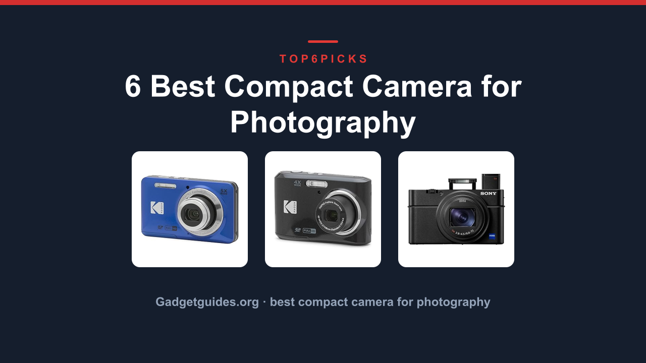 6 Best Compact Camera for Photography