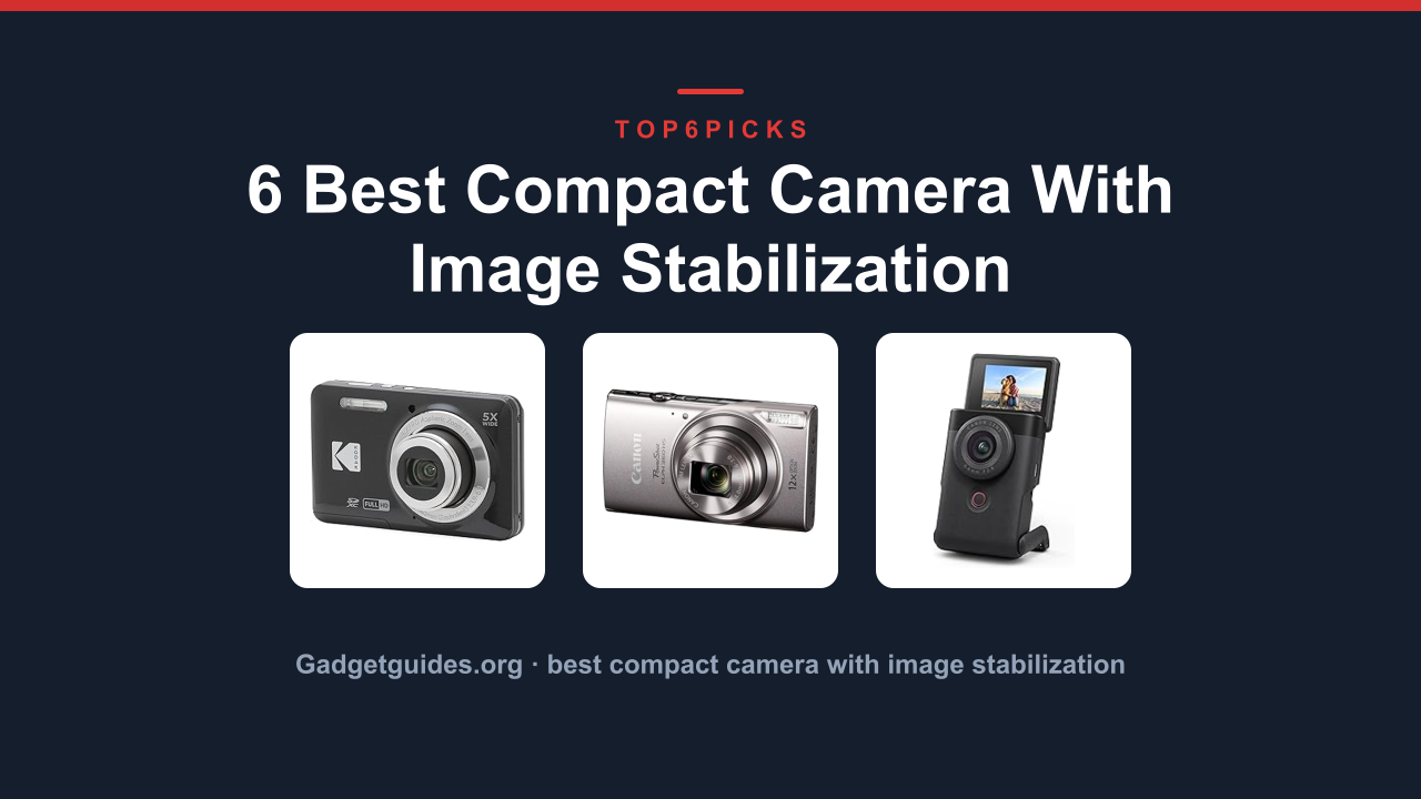 6 Best Compact Camera With Image Stabilization