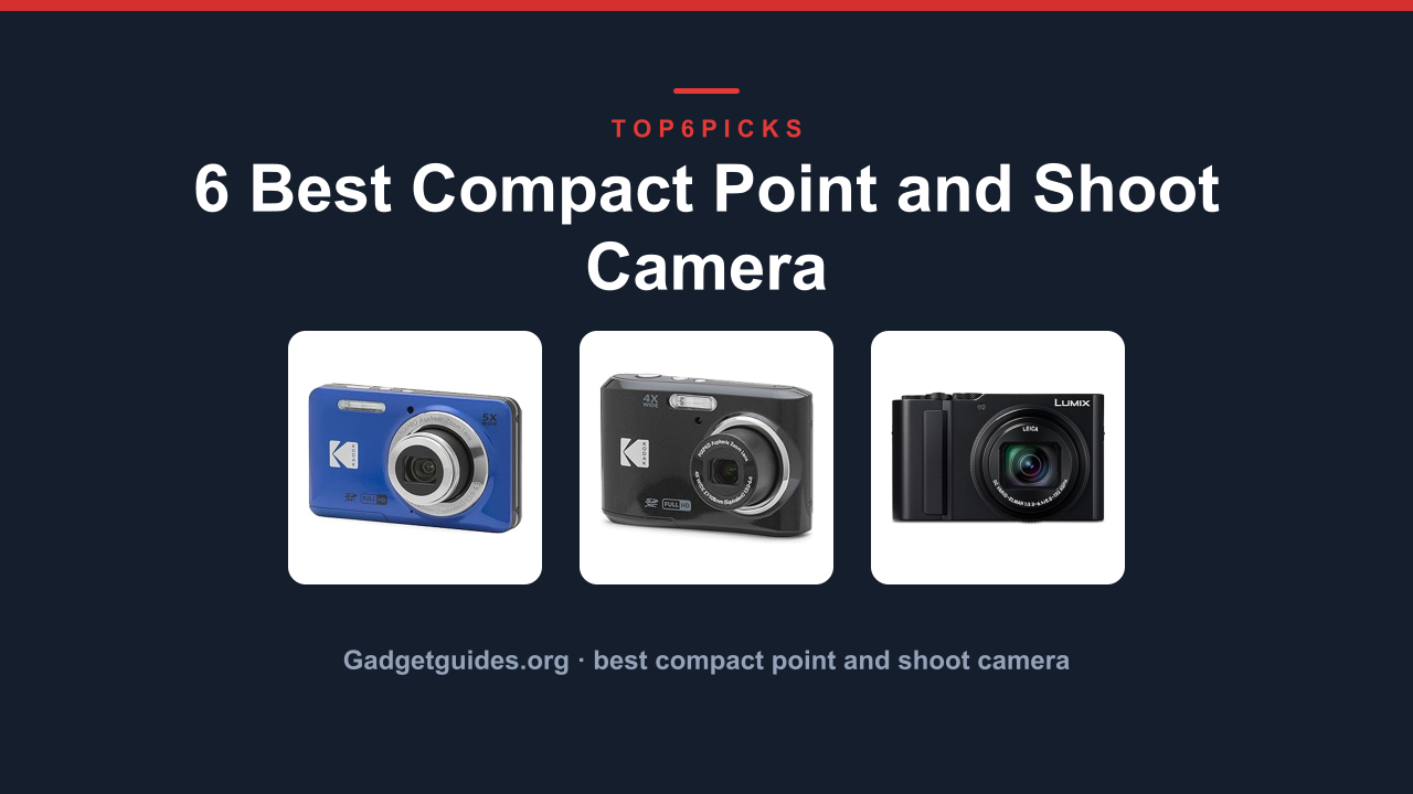 6 Best Compact Point and Shoot Camera