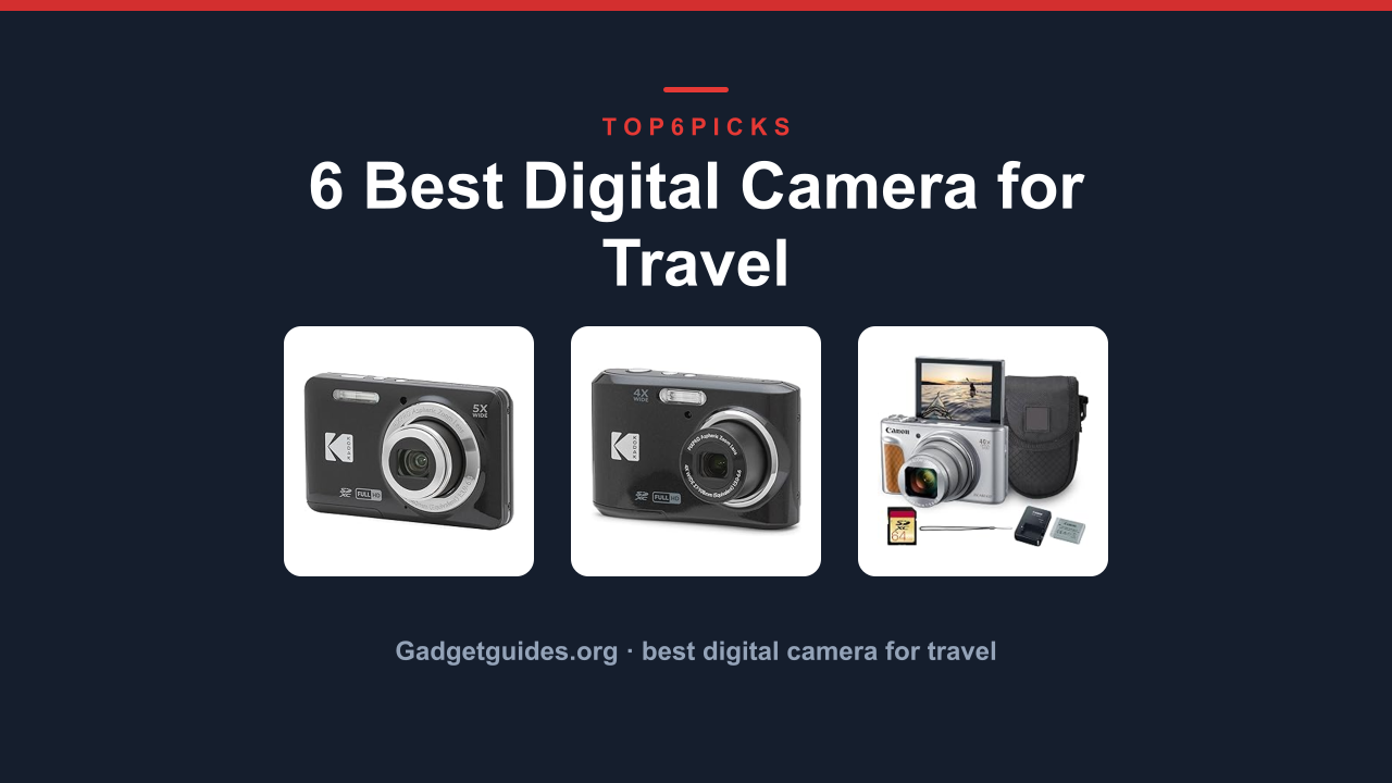 6 Best Digital Camera for Travel