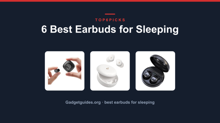6 Best Earbuds for Sleeping