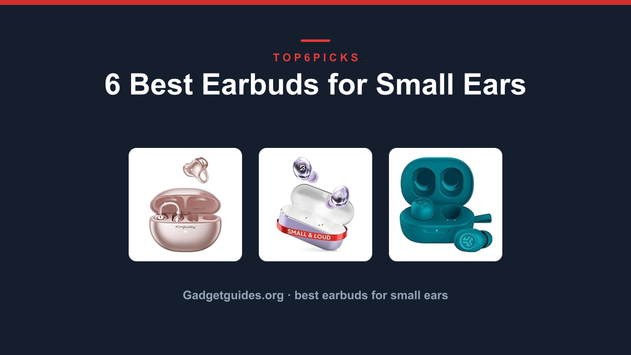 6 Best Earbuds for Small Ears
