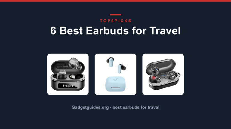 6 Best Earbuds for Travel