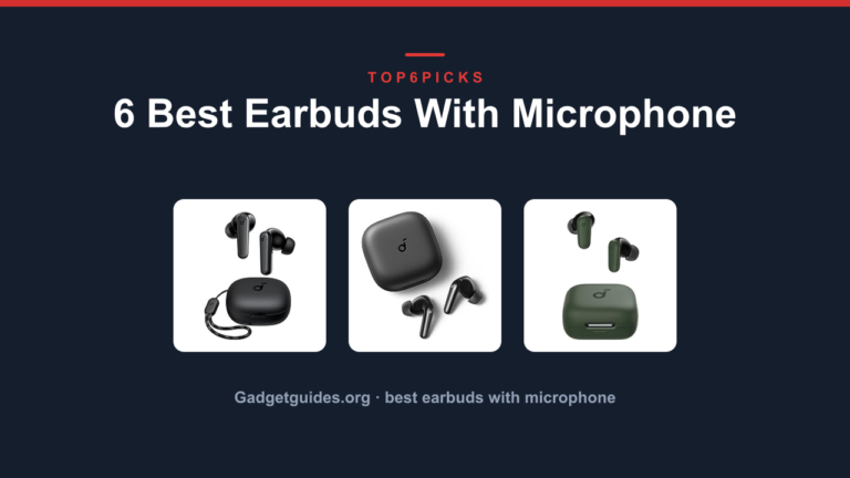 6 Best Earbuds With Microphone