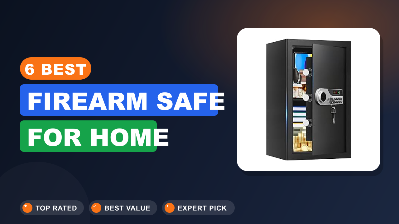 6 Best Firearm Safe for Home