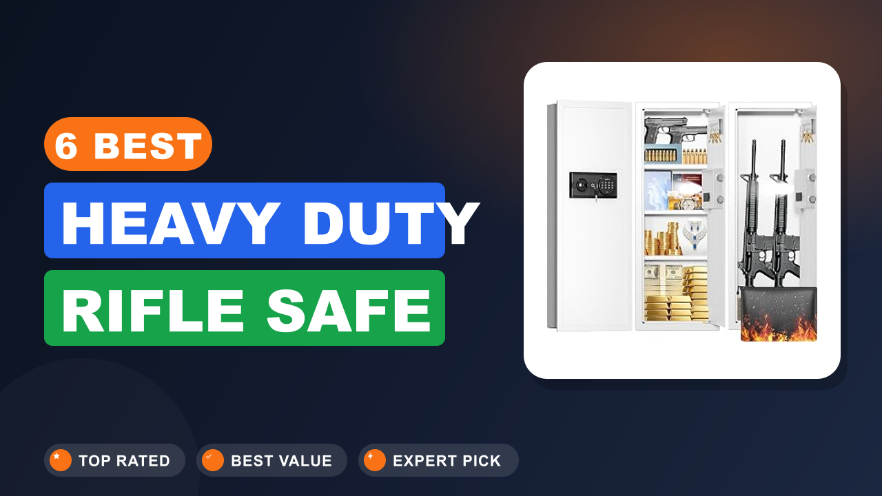 6 Best Heavy Duty Rifle Safe