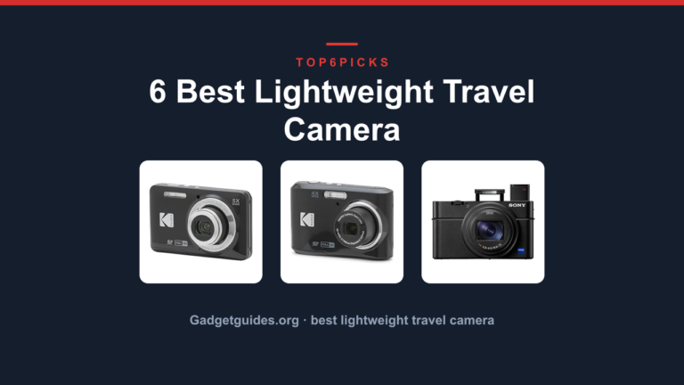 6 Best Lightweight Travel Camera