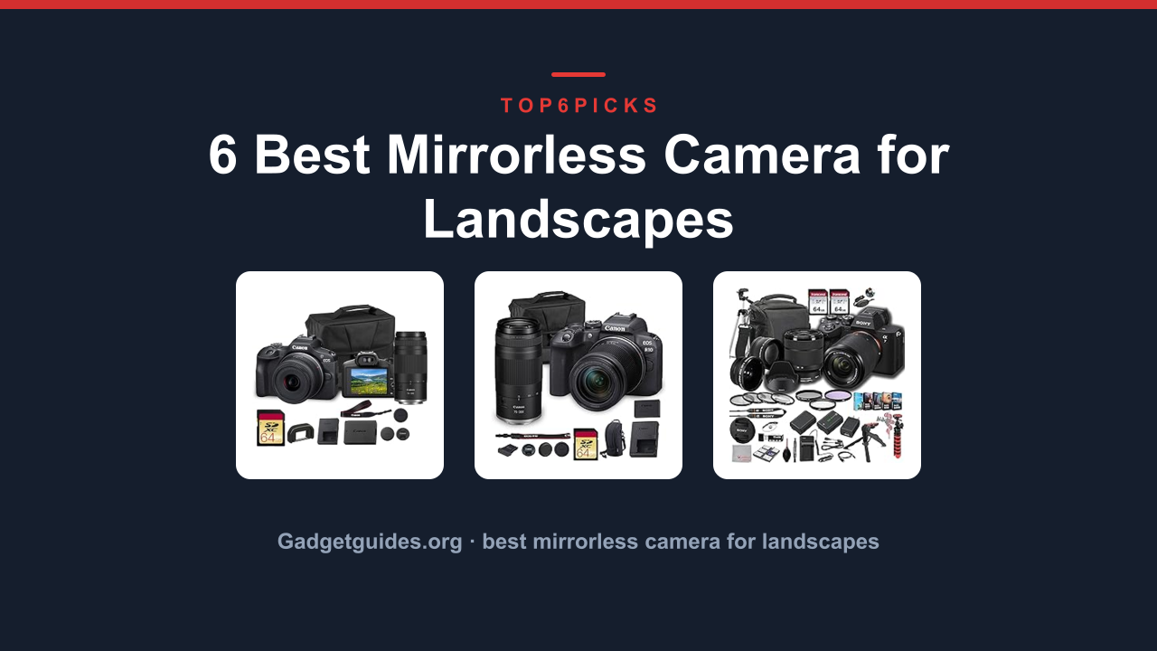 6 Best Mirrorless Camera for Landscapes
