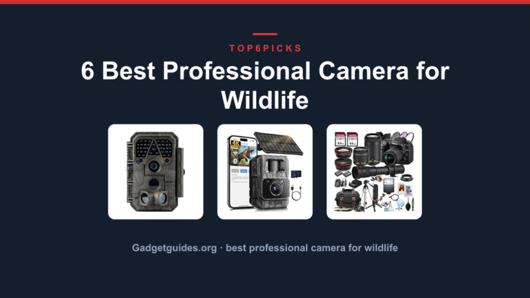 6 Best Professional Camera for Wildlife