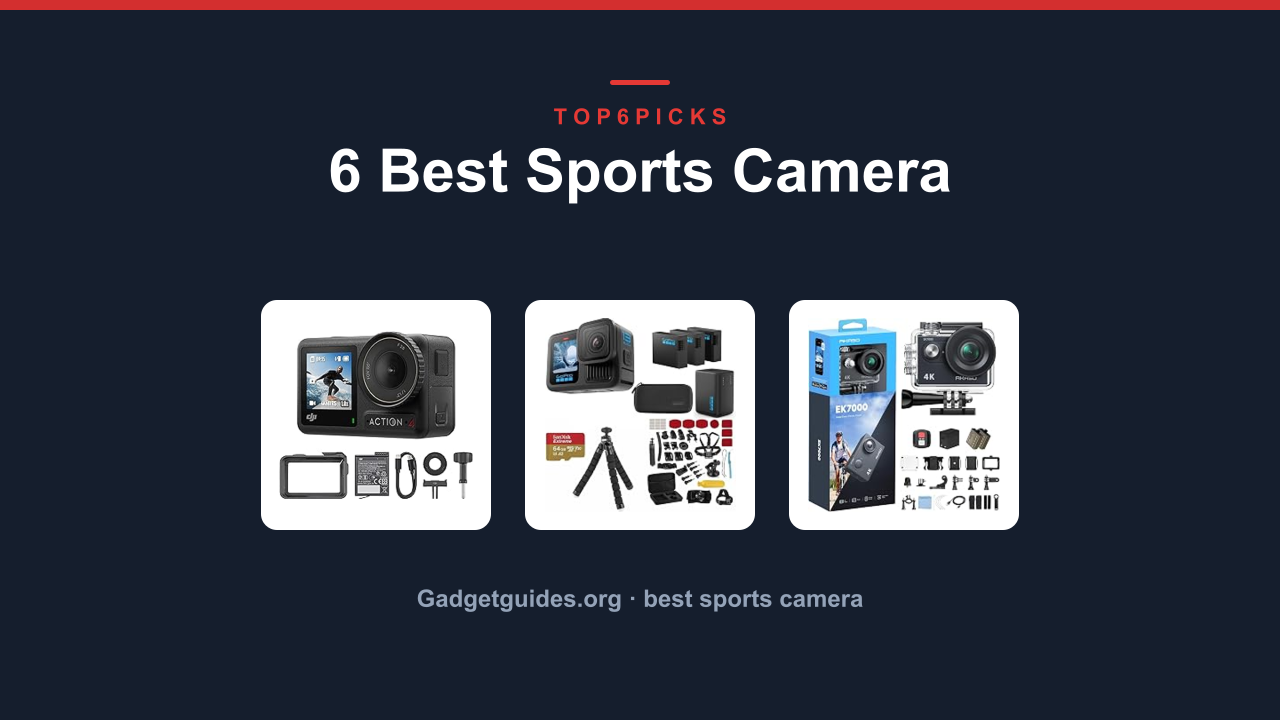 6 Best Sports Camera